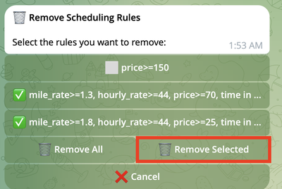Remove action buttons Remove action buttons